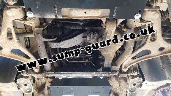 Steel sump guard for Mercedes ML W164