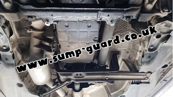 Steel sump guard for Mercedes ML W164