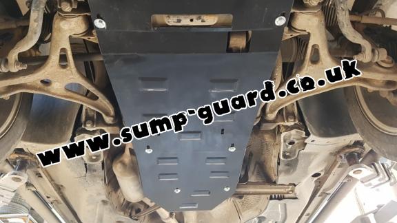 Steel sump guard for Mercedes ML W164