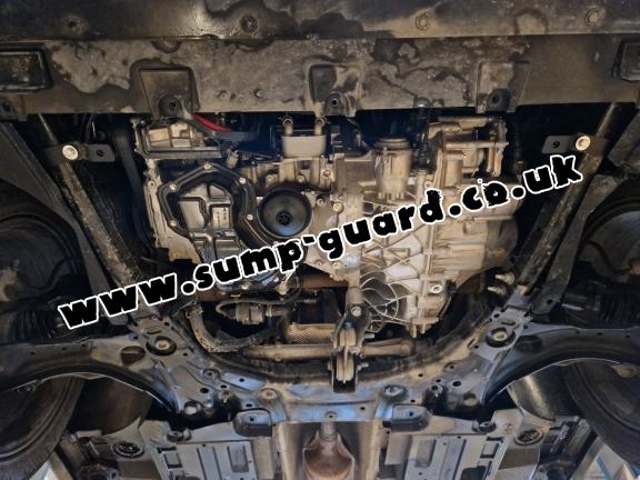 Steel sump guard for Renault Captur