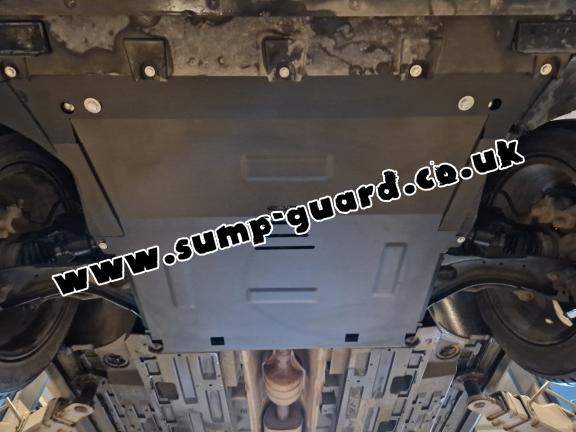 Steel sump guard for Renault Captur