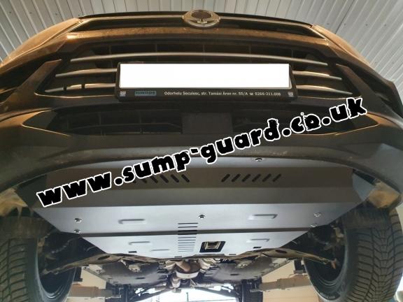 Steel sump guard for SsangYong Korando