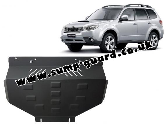 Steel sump guard for Subaru Forester 3