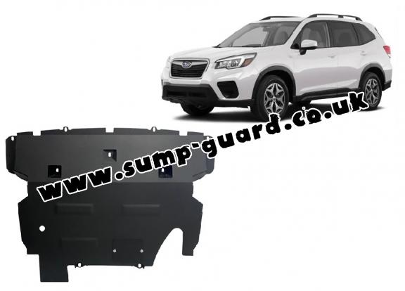 Steel sump guard for Subaru Forester 5