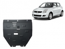 Steel sump guard for Suzuki Swift 2