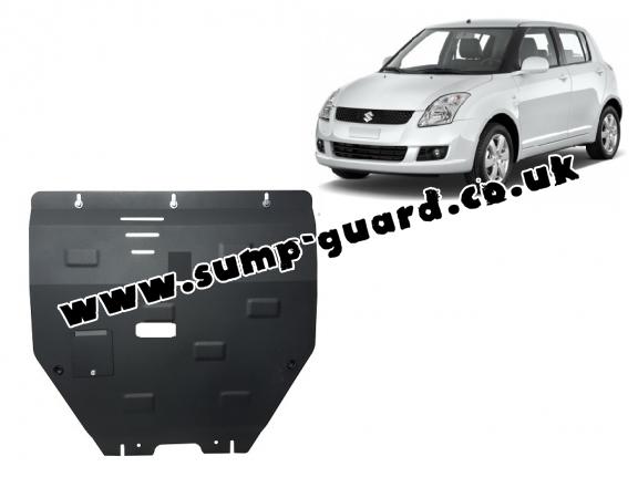 Steel sump guard for Suzuki Swift 2