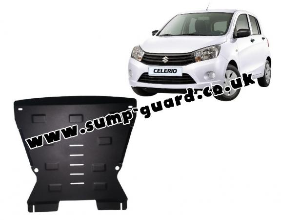 Steel sump guard for Suzuki Celerio