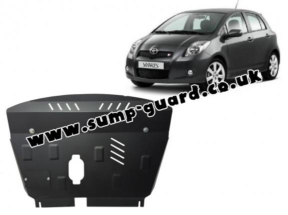 Steel sump guard for Toyota Yaris - petrol