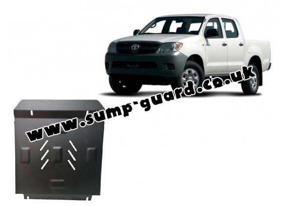 Steel sump guard for Toyota Hilux