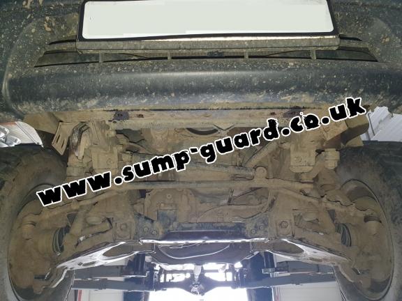 Steel sump guard for Toyota Hilux