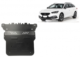 Steel sump guard for Seat Leon