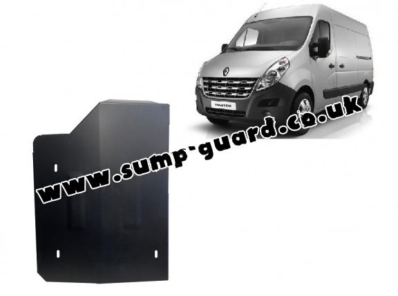 Steel AdBlue tank guard for  Renault Master 3  - Model 1