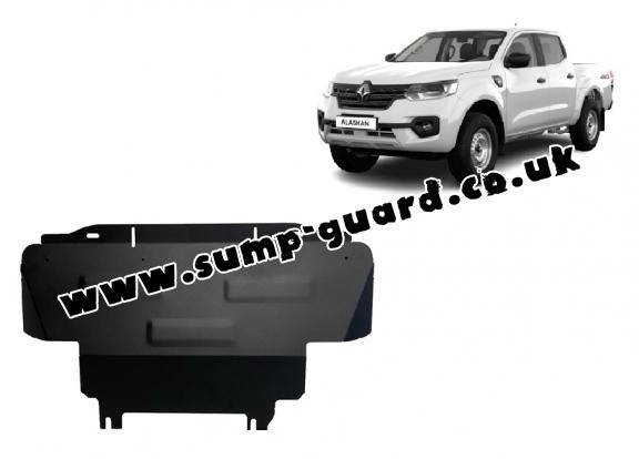 Steel radiator guard for Renault Alaskan