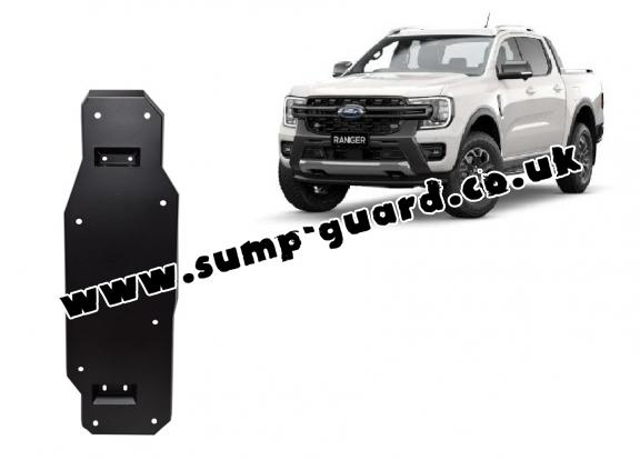 Steel fuel tank guard  for Ford Ranger (MB3G9A147CF; 2643728)