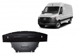 Steel sump guard for Mercedes Sprinter 907  4x4