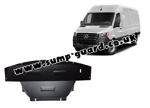 Steel sump guard for Mercedes Sprinter 907  4x4