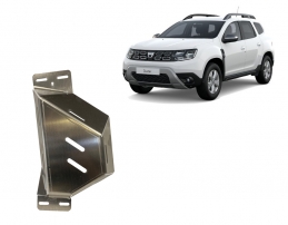 Aluminium EGR valve guard  for Dacia Duster