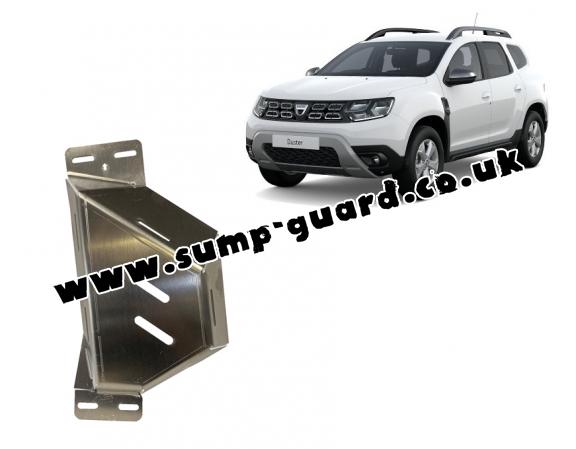 Aluminium EGR valve guard  for Dacia Duster