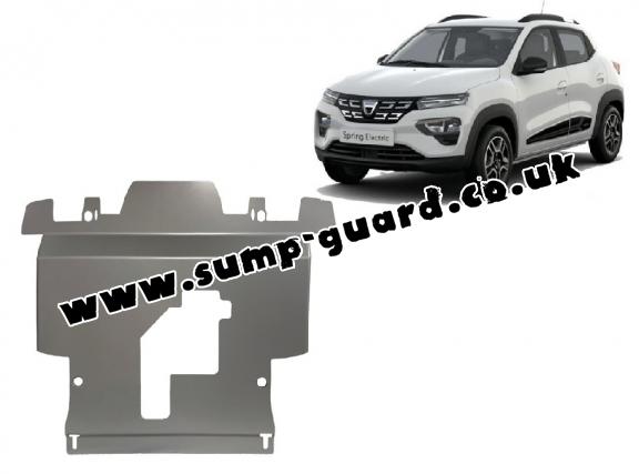 Aluminium  sump guard for Dacia Spring