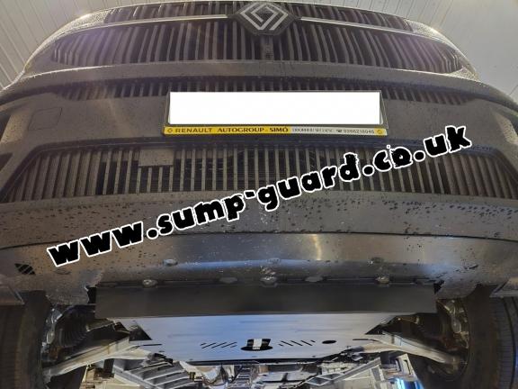 Steel sump guard for Renault Master