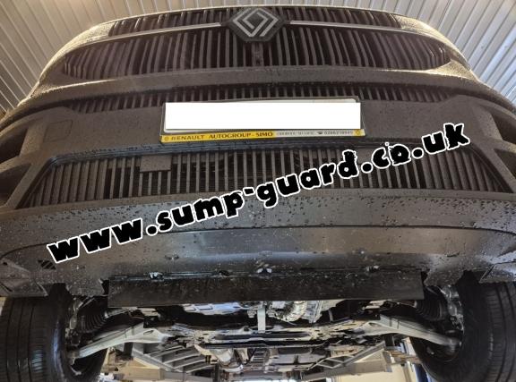 Steel sump guard for Renault Master