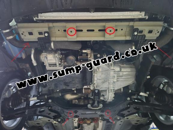 Steel sump guard for Baic Beijing X35