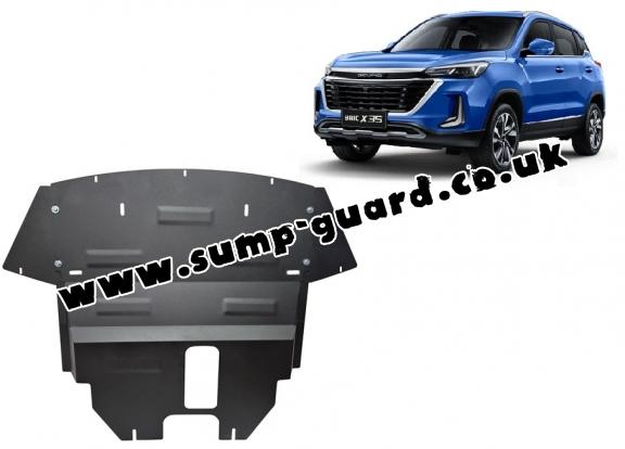 Steel sump guard for Baic Beijing X35