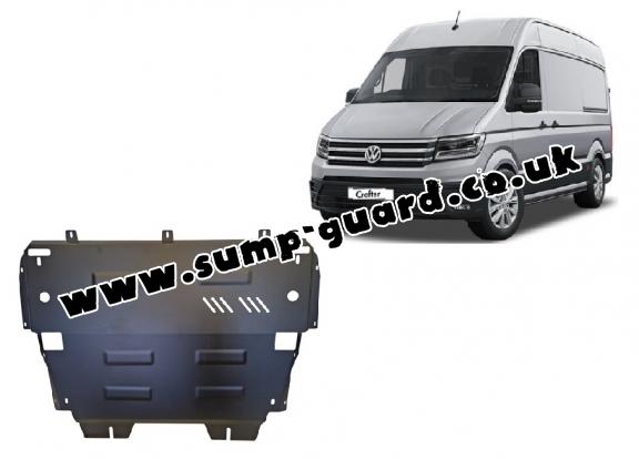 Steel sump guard for Vw Crafter