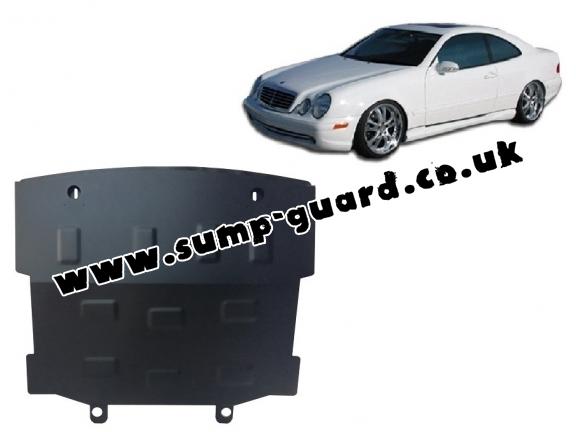 Steel sump guard for Mercedes CLK W208