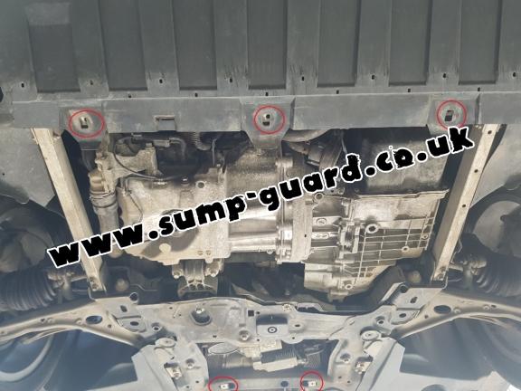 Steel sump guard for Infiniti Q30