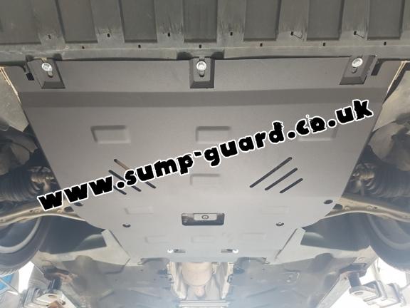 Steel sump guard for Infiniti Q30