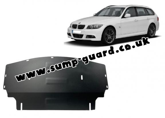 Steel radiator guard for BMW seria 3 - E90