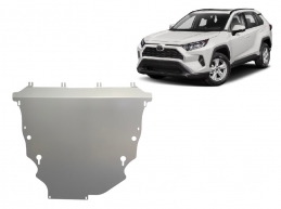 Aluminum sump guard for Toyota RAV4