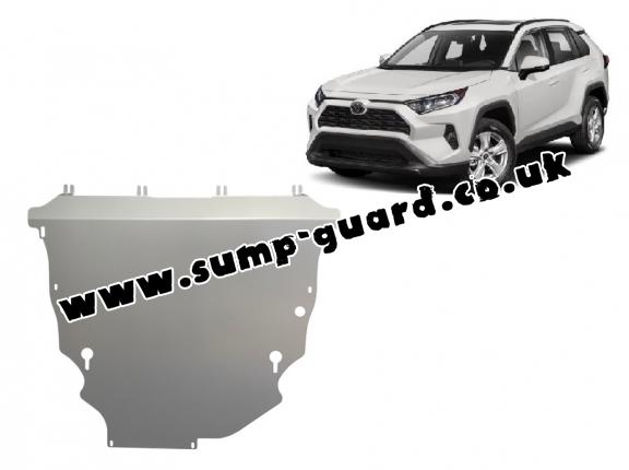 Aluminum sump guard for Toyota RAV4