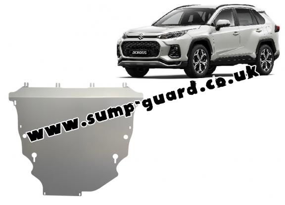 Aluminum sump guard for Suzuki Across