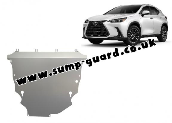 Aluminum sump guard for Lexus NXAZ20