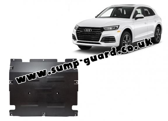 Steel sump guard for Audi Q5