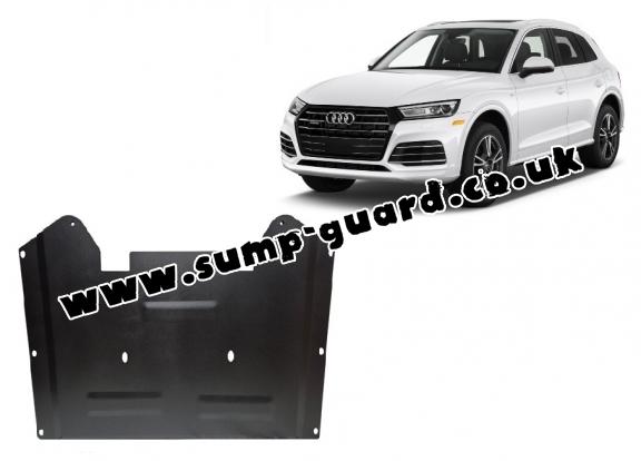 Steel transfer case guard for Audi Q5