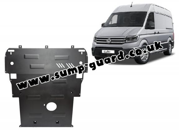 Steel sump guard for Vw Crafter