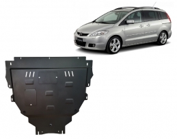 Steel sump guard for Mazda 5