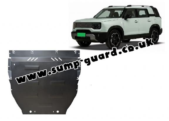 Steel sump guard for Baic Beijing BJ30