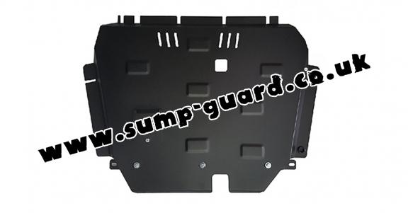 Steel sump guard for Toyota Prius