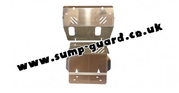 Aluminum sump guard for Toyota Land Cruiser 150