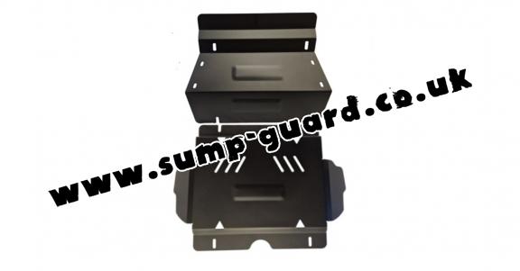 Steel sump guard for Evo Cross 4