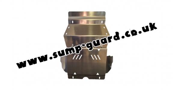 Aluminum sump guard for Jac T8