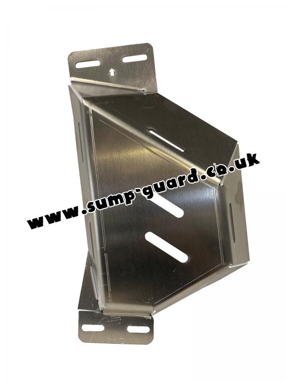 Aluminium EGR valve guard  for Dacia Duster