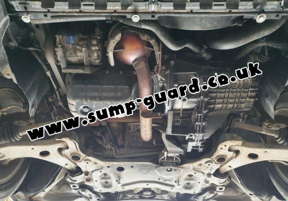 Steel sump guard for Volvo V50