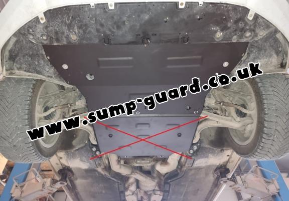 Steel sump guard for Audi A5