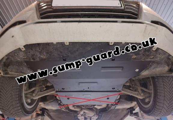 Steel sump guard for Audi A5