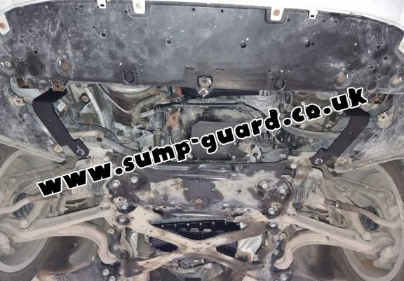 Steel sump guard for Audi A4  B9